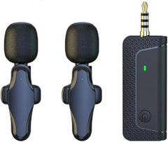 K35 Pro Wireless Lavalier Microphone | 2023-24 Advanced Audio Technology for Crisp Sound Quality