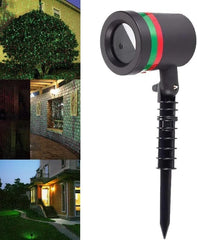 Indoor & Outdoor Laser Light Projector – Starry Landscape Spotlight with Thousands of Dazzling Patterns, Weatherproof Design for Parties, Holidays, Christmas & Year-Round Décor