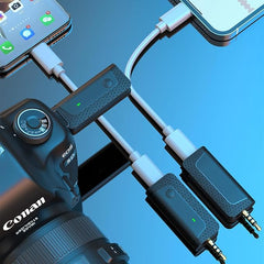 K35 Pro Wireless Lavalier Microphone | 2023-24 Advanced Audio Technology for Crisp Sound Quality