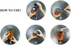 Elegant USB Rechargeable Incense Burner – Portable Oud & Bakhoor Fragrance Diffuser (Orange)