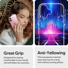 Ultra Slim Flexible TPU Phone Case – Scratch-Resistant Silicone Cover for iPhone 16 Series (16, 16 Plus, 16 Pro, 16 Pro Max) with Free Screen Protector