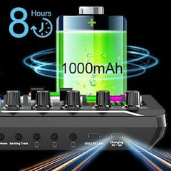 Ultimate Podcasting Ensemble – V9 Mixer, BM800 Mic & Sound Card for Pro-Quality Audio