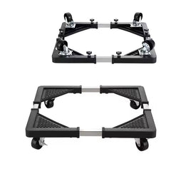 Adjustable Appliance Trolley with Wheels – Universal Heavy-Duty Stand for Refrigerator, Washing Machine, Dishwasher, Air Cooler – Front Load & Top Load Support