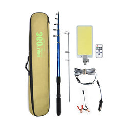 360 Light FR 04 COB | DC 12V Telescopic Waterproof LED Light | Multifunctional Outdoor Camping, Fishing, and Emergency Lighting