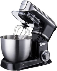 Electric Stand Mixer | Multifunctional Planetary Blender & Food Processor | Powerful Kitchen Appliance for Baking, Mixing & Dough Kneading (Color: Black)