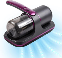 100W Cordless Mattress Vacuum with UV Light, 8000Pa Suction Power, 2-Speed Modes & 250ml Dust Cup – Deep Cleaner for Bedding, Sofa & Clothes