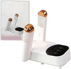 Electric Shoe Dryer with Adjustable Rack & Timer | Multi-Functional Boot Warmer & Glove Dryer for Sweaty Shoes | Portable Home & Travel Dryer