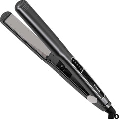 Extreme 480°F Hair Straightener | Professional Titanium Flat Iron with Digital Display, Adjustable Temperature & Fast Heat-Up for Smooth, Shiny & Frizz-Free Hairstyles