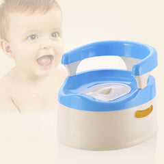 Portable Toddler Potty Training Chair – Kids’ Toilet Seat with Splash Guard, Anti-Slip Base, Easy-to-Clean Potty Chair for Boys & Girls, Lightweight & Travel-Friendly (Multi-Colour)