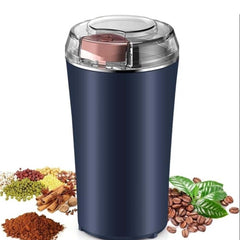Small Stainless Steel Coffee Grinder – Electric Coffee & Spice Bean Grinder | Powerful Motor, Compact Design, Multi-Purpose Mill for Home & Kitchen Use