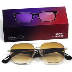 GY500 AI Sports Sunglasses – Smart Wireless Glasses with Real-Time Translation, Bluetooth Music, Voice Control & Waterproof Design for Outdoor Sports, Travel & Daily Use