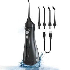 Portable Oral Irrigator with 3 Cleaning Modes | Rechargeable Water Flosser for Deep Cleaning, Adjustable Pressure, IPX7 Waterproof for Home & Travel