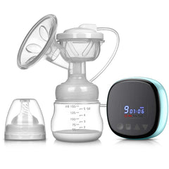Electric Breast Pump – Portable, Rechargeable & Hands-Free Breastfeeding Pump, Comfortable Silent Operation for Home, Office & Travel, Multi-Colour, Discreet Milk Expression Design