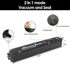 Powerful 90W Vacuum Sealer Machine | Automatic Food Preservation for Fruits, Meats & Vegetables