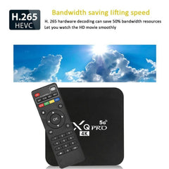 MXQ Pro TV Box 4K 5G | Android 10 Set-Top Box with HD Internet Streaming