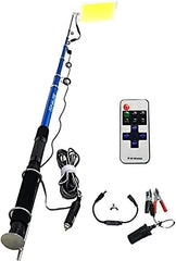 360° Multifunction Outdoor LED Light | 5M Fishing Rod Lamp with IR Remote | 3 Modes | 800W Camping Lantern