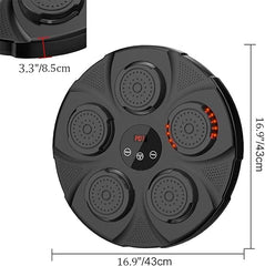 Music Boxing Machine | Smart Electronic Punching Trainer with LED Reaction Targets | Interactive Fitness Equipment for Home Exercise, Stress Relief & Fun Workout Gift