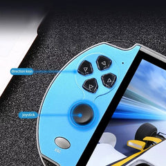 Retro Handheld Game Console, 7-Inch MP5 Video Game Player | Supports 12 Classic Emulators & 10,000 Games, Built-in e-Book, MP3 & MP4 Player for Kids and Adults