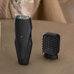 Electric Comb Incense Burner | Black Oud Arabic Hair Bakhoor Comb | Portable Aromatic Styling Tool for Home, Salon, and Personal Use