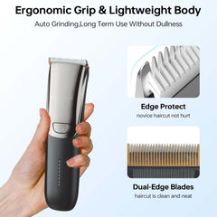 MHT-779 Rechargeable Hair Clipper – Professional Rotary Motor with 300-Minute Runtime, LED Display, Cordless Precision Trimmer for Men’s Grooming, Haircuts & Beard Styling