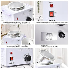 Professional Single Hair Wax Warmer | Electric Wax Heater Machine for Salon & Home Use | Precise Temperature Control for All Hard Waxes