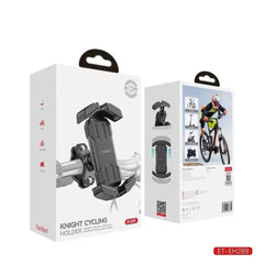 Universal Bike Mobile Stand (ET-EH289) | Adjustable Smartphone Holder for Bicycles & Motorcycles, One-Hand Operation, 360° Multi-Angle Adjustment, Secure Stable Clip