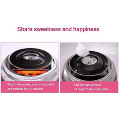 Cotton Candy Machine Maker - Mini Electric Floss Maker for Home Parties & Birthdays, Easy to Use & Clean, Stylish Design for Fun Sweet Treats for All Ages