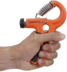 Adjustable Hand Grip Strengthener – 10-60kg Resistance Trainer for Forearm, Wrist & Finger Exercise, Muscle Building, Stress Relief & Rehabilitation Therapy, Portable Fitness Tool