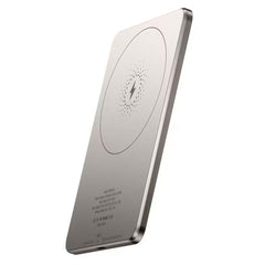 5000mAh MagSafe Power Bank – Ultra-Slim 15W Fast Wireless Charger with Aluminum Body, Magnetic Portable Battery Pack Compatible with iPhone, Samsung & Android Devices