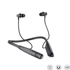 OSP 3 Bluetooth Neckband with 50H Playtime, Stereo Sound, TF Card Support, Bluetooth 5.4, Type-C Charging – Skin-Friendly & Lightweight Design