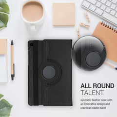 360° Rotating PU Leather Smart Case for Samsung Galaxy Tab A7 10.4" (2020) – Auto Wake/Sleep Stand Cover for SM-T500/T505/T507, Multi-Color Options