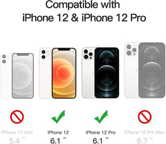 Compatible Magnetic Phone Case with Camera Control – Military-Grade Shockproof Protection for iPhone 12, 12 Mini, 12 Pro & 12 Pro Max