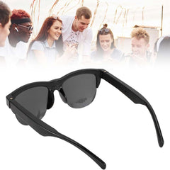 F06 Smart Glasses – Bluetooth 5.4 Audio Sunglasses with Built-In Speaker, Blue Light Blocking Lenses, Voice Assistant Control & IP54 Waterproof Design for Music & Calls