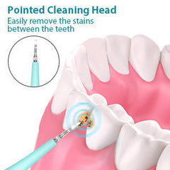 Electric Dental Calculus Remover – Sonic Tooth Tartar & Plaque Removal Kit, Rechargeable Stain Cleaner, Safe Oral Care Device for Kids & Adults (Multi Color)