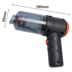 6000Pa Cordless Portable Handheld Vacuum Cleaner | High-Power Rechargeable Vacuum for Home, Office & Car | Lightweight, Compact & Easy-to-Use Cleaning Device