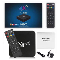 MXQ Pro TV Box 4K 5G | Android 10 Set-Top Box with HD Internet Streaming