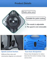 Multifunctional High-Pressure Electric Spray Gun – 800ml Paint Sprayer for Walls, Furniture, and DIY Projects