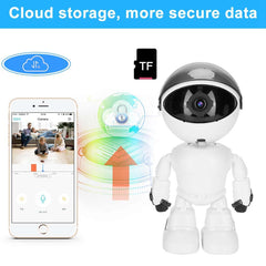 Smart Tracking WiFi Camera – 1080P HD Auto-Follow Baby Monitor & Home Security Camera with Motion Detection, Night Vision, Two-Way Audio & Mobile App Control