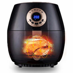 4.5L Digital Air Fryer – 2400W Fast Heating, Oil-Free Healthy Cooking with 8 Presets & LED Touch Control – Ideal Family Airfryer for Quick Meals