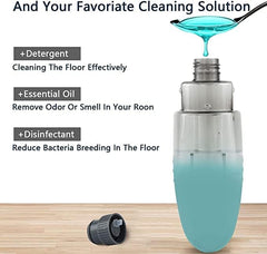 Microfiber Spray Mop – 360° Spin Head, Wet & Dry Floor Cleaner with Washable Reusable Pads & 360ML Refillable Tank for Effortless Cleaning