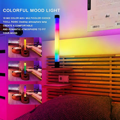 Smart LED Light Bar RGB Lights | Bluetooth App Remote Control, 3-in-1 16 Million Colors, TV Backlight for Room, Movies, PC, Gaming Setup - 2PCS