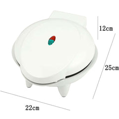 Electric Mini Donut Maker | 7-Donut Capacity with Non-Stick Plates | Double-Sided Heating for Quick, Easy Breakfasts, Desserts & Snacks – Compact Kitchen Appliance