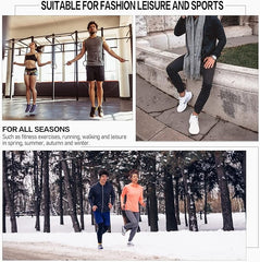 8 Pairs Men’s Breathable Cotton Ankle Socks (White) – Lightweight, Soft & Moisture-Wicking Low Cut Socks for Daily Wear, Running, Gym & All-Season Comfort