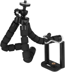 Flexible Octopus Tripod Bracket Holder Stand | Universal Adjustable Mount for Smartphones, GoPro, and Cameras | Portable Grip Tripod for Stable Shooting
