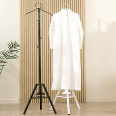 175cm Hanging Clothes Steamer Rack with Built-In Incense Burner, Multi-Color Garment Drying & Aromatherapy Stand for Home, Space-Saving and Stylish Design