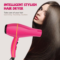 2000W Professional Infrared Hairdryer – Fast-Drying Salon Blow Dryer with Red Light Technology, Adjustable Heat & Speed, 110V/240V Dual Voltage for Home & Commercial Use