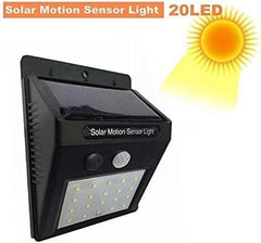 20 LED Solar Motion Sensor Light | Outdoor Wall & Path Lamp for Energy-Efficient Security Lighting
