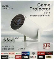 HY300 PRO 4K Projector – Android 11 Dual WiFi | 1080P & 1280x720P HD Home Theater for Premium Cinema Experience