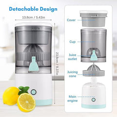 Electric Orange Juicer – Portable, Hands-Free, USB-Powered Citrus Press for Travel & Home