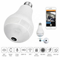 360° Hidden Spy Camera – 1080P HD WiFi Mini Security Camera with Night Vision, Motion Detection & App Control for Home, Baby & Office Monitoring (iOS/Android)